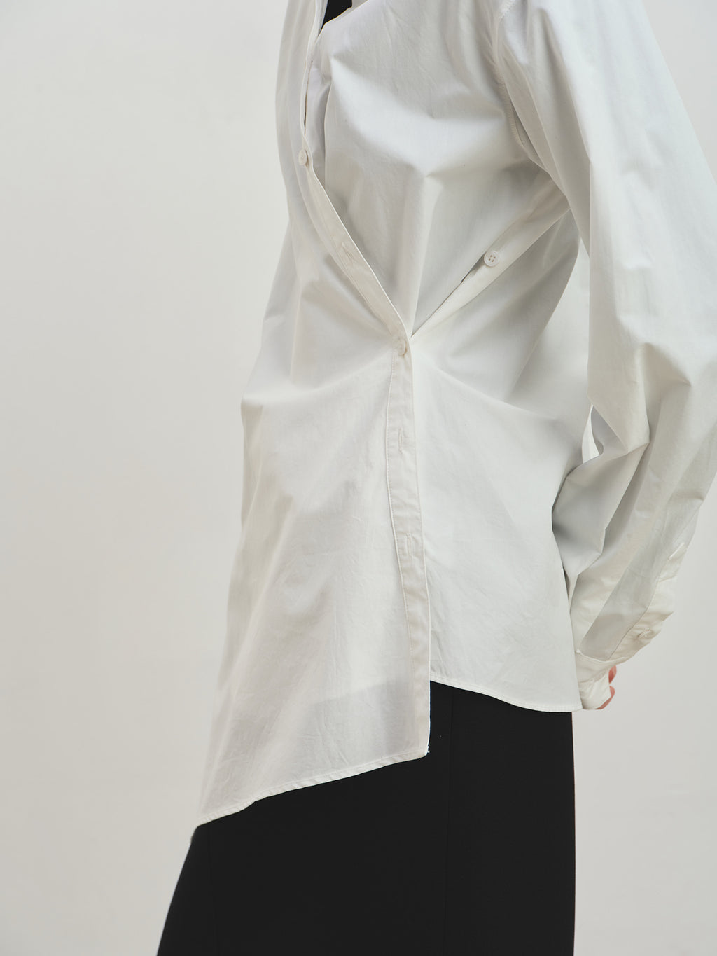 Tonywack - Cotton Twisted Shirt (Ecru) product image 8 | TRAB K-Fashion Australia