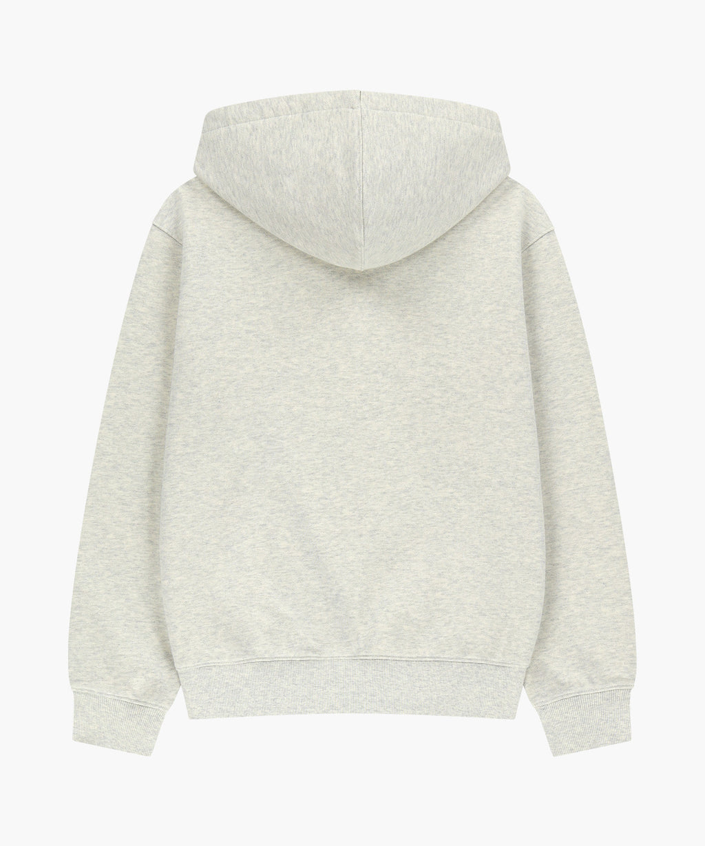 Marithe & Francois Girbaud - Small Classic Logo Embroidery Hoodie (Oatmeal) product image 6 | TRAB K-Fashion Australia