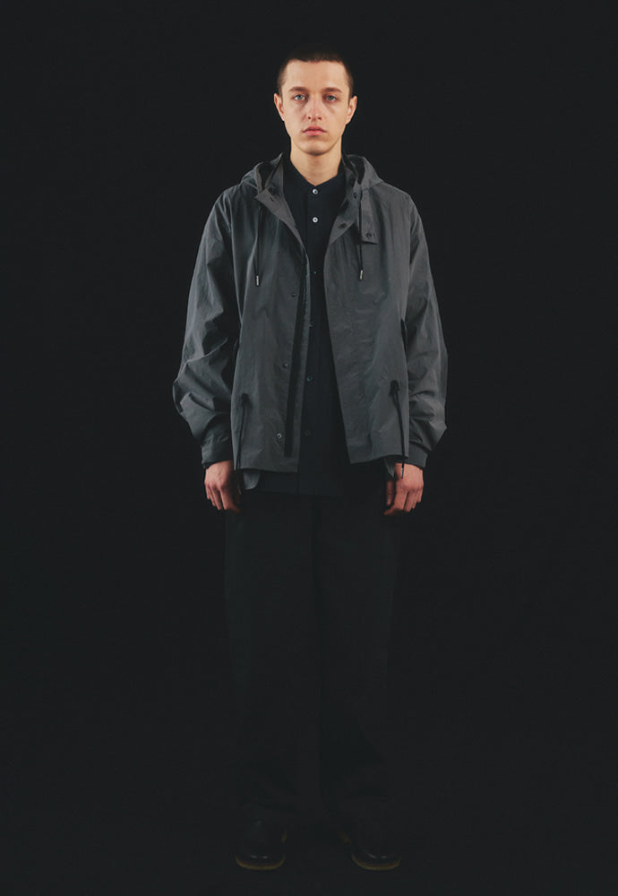 Art if acts - Cropped Fishtail Shield (Charcoal) product image 2 | TRAB K-Fashion Australia