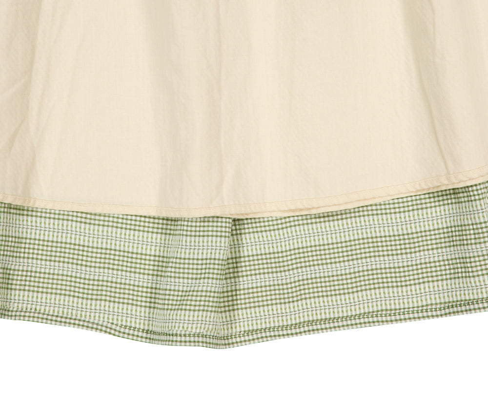Coyseio - Wide Shirring Skirt (Light Green) product image 20 | TRAB K-Fashion Australia