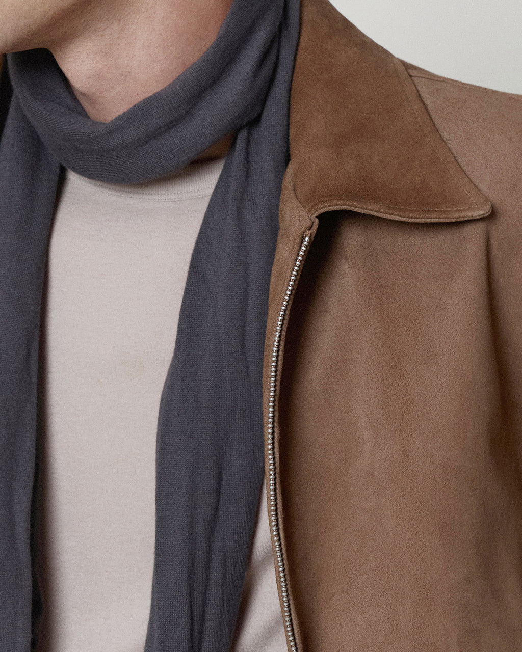 Brownyard - Suede Blouson (Mocha) product image 7 | TRAB K-Fashion Australia