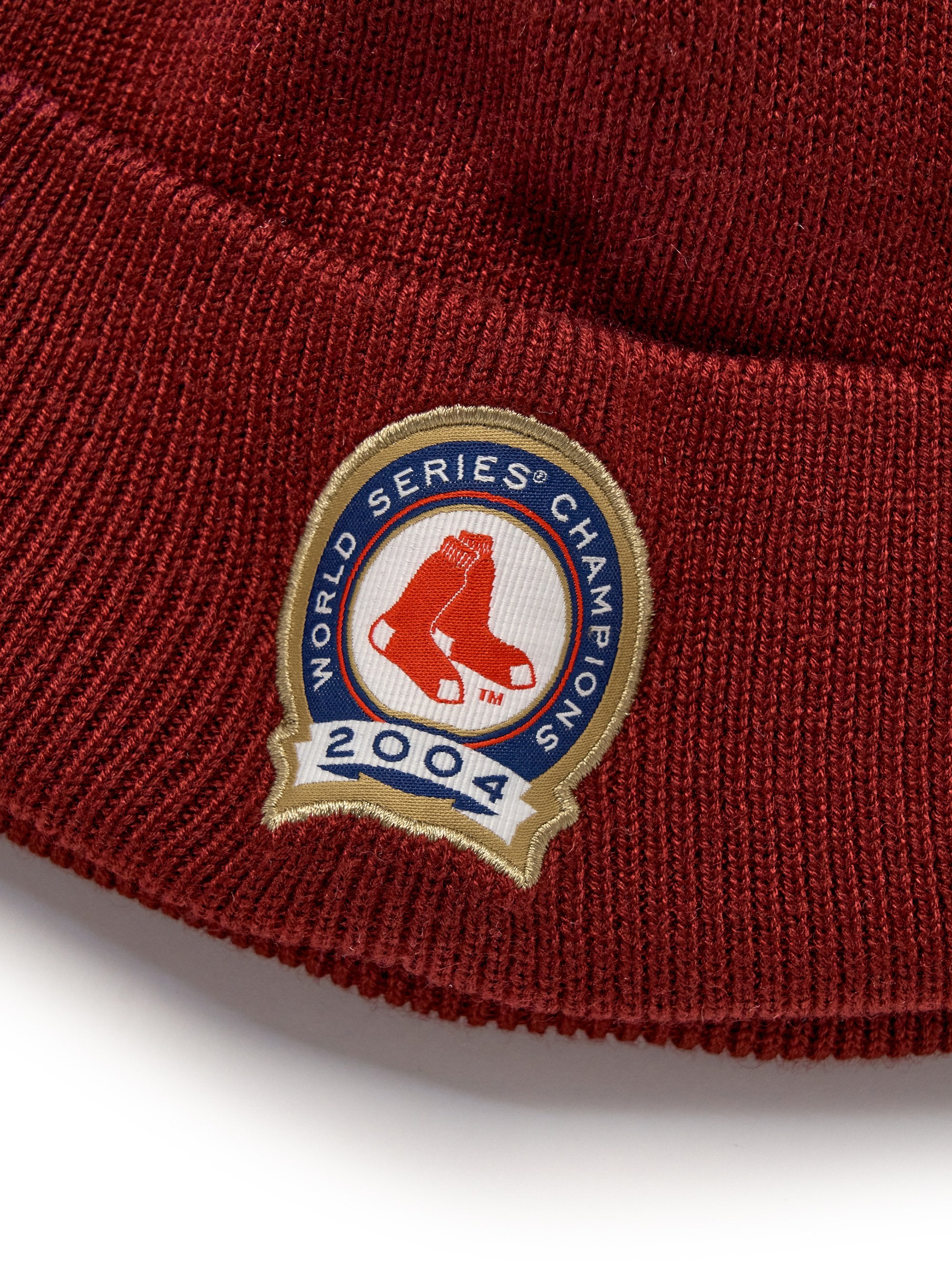 MLB Korea - MLB Patch Beanie Boston Red Sox (Wine) product image 9 | TRAB K-Fashion Australia