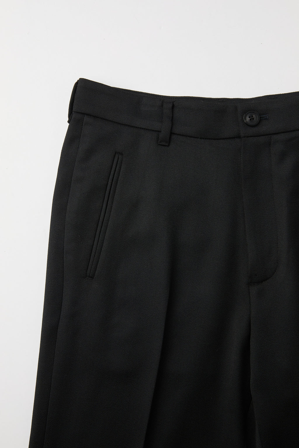 Coor - Wool-Blend Straight-Leg Trousers (Black) product image 5 | TRAB K-Fashion Australia