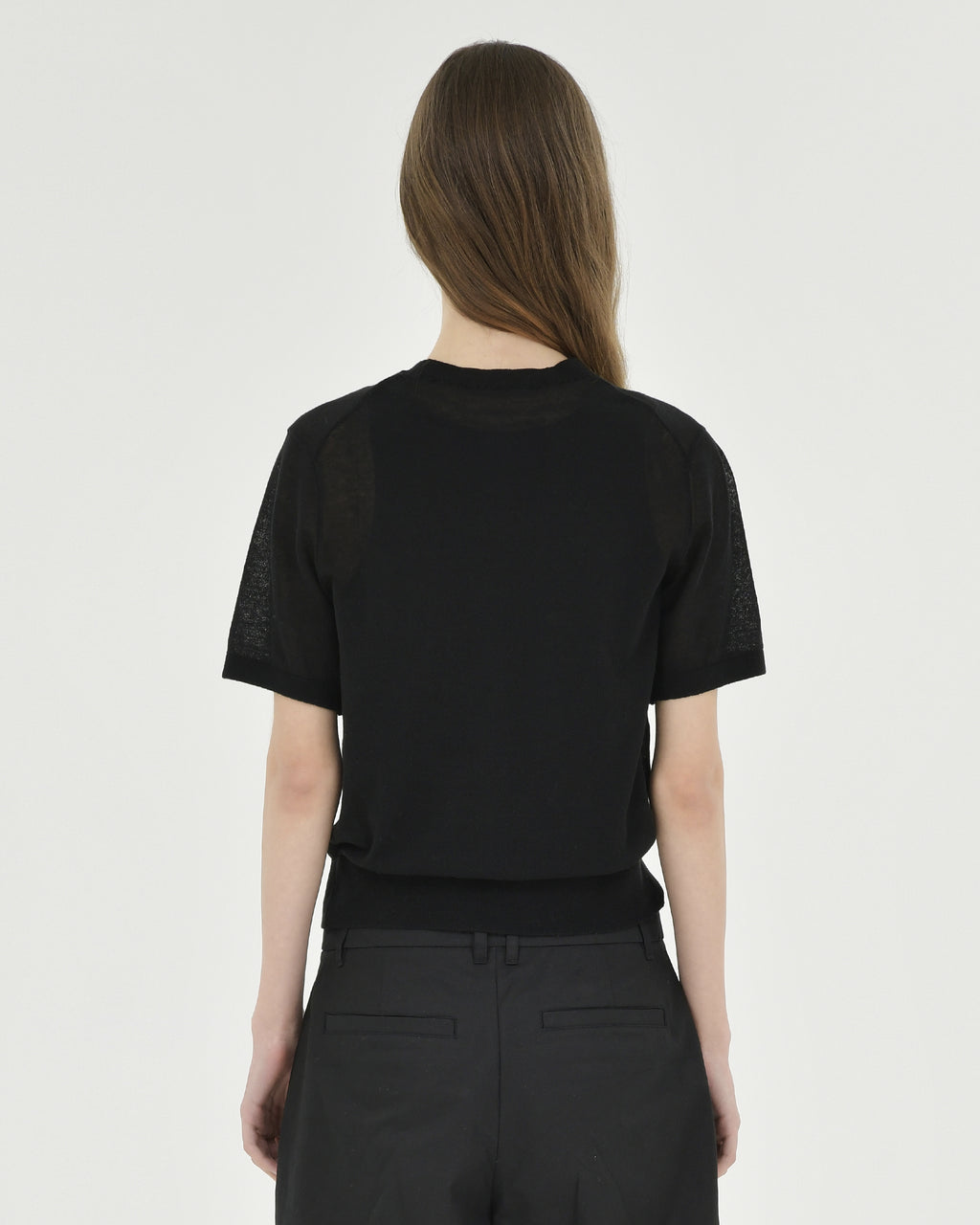 Brownyard - Essential Half Knit (Black) product image 2 | TRAB K-Fashion Australia
