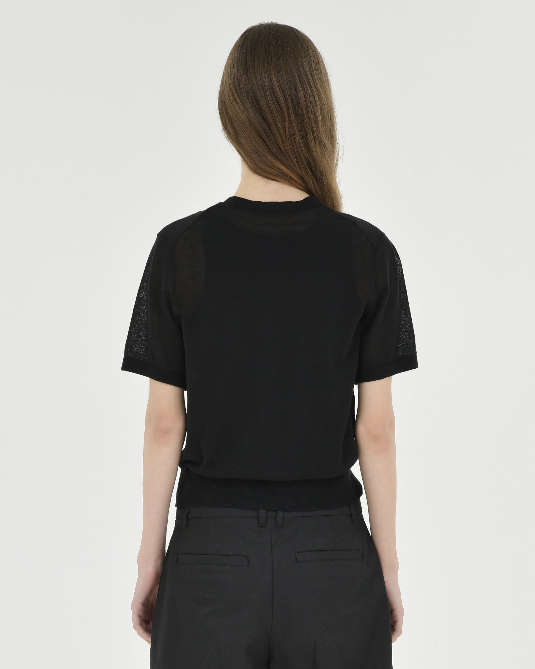 Brownyard - Essential Half Knit (Black) product image 2 | TRAB K-Fashion Australia