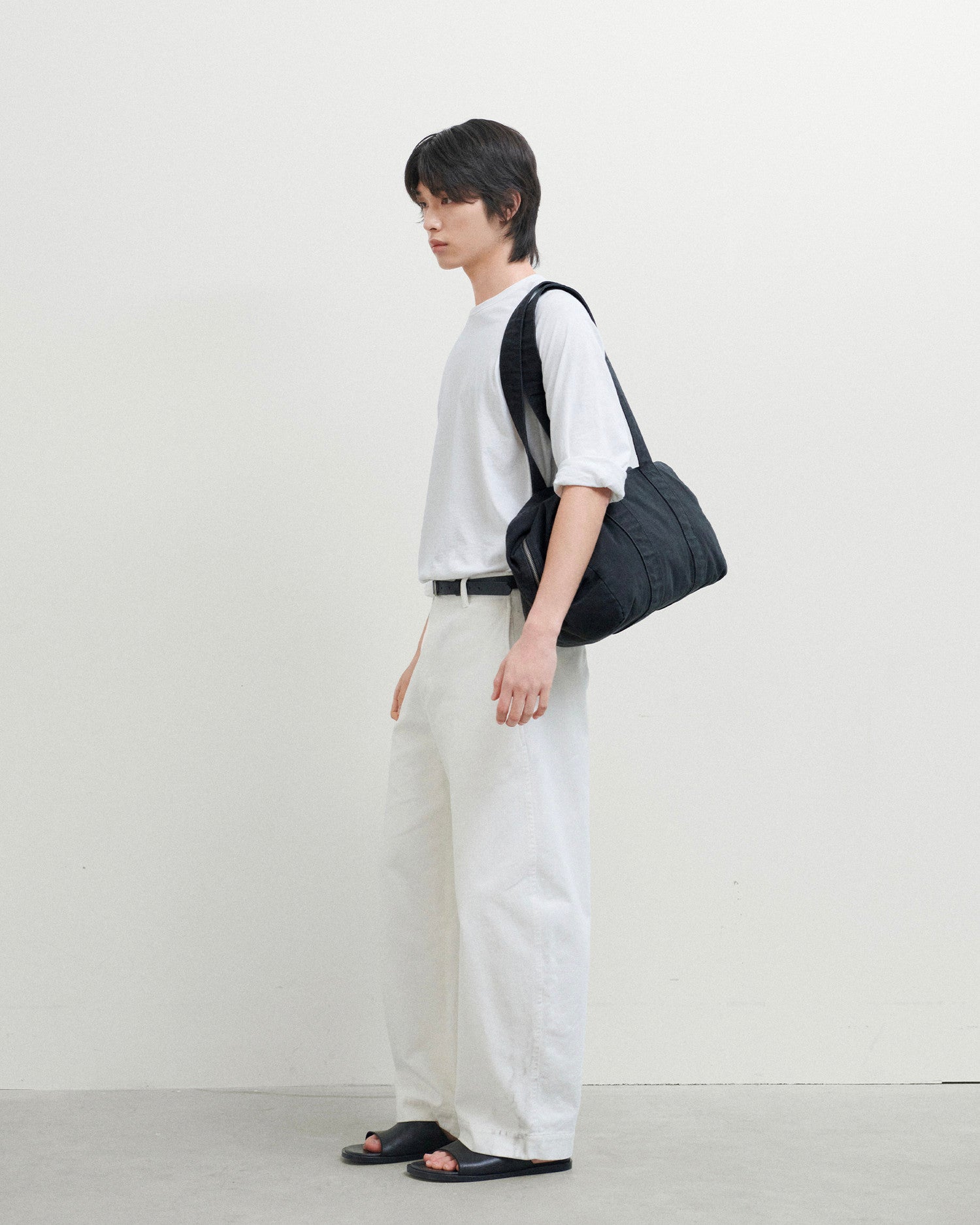 Brownyard - Cut Off Long Sleeve (Ivory) product image 2 | TRAB K-Fashion Australia