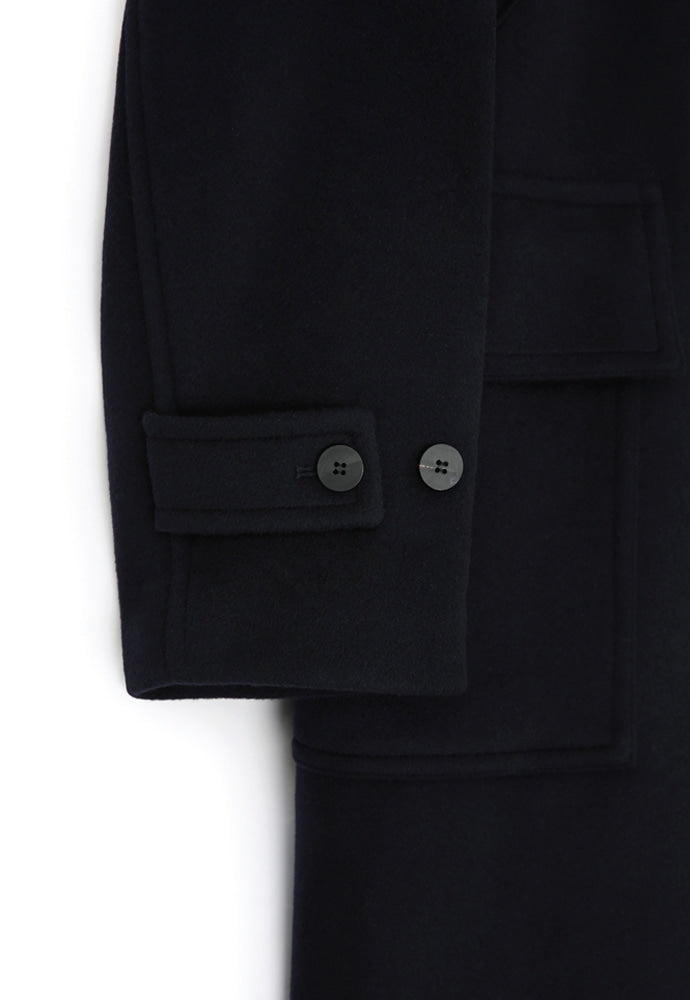 Art if acts - Hooded Coat (Navy) product image 17 | TRAB K-Fashion Australia