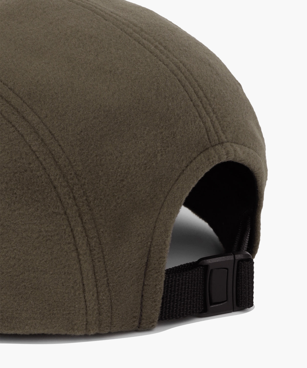 Marithe & Francois Girbaud - Outline Classic Logo Fleece Camp Cap (Brown) product image 4 | TRAB K-Fashion Australia