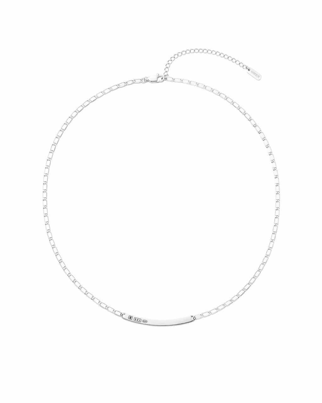 Numbering - ID Bar Necklace #7851 product image 9 | TRAB K-Fashion Australia