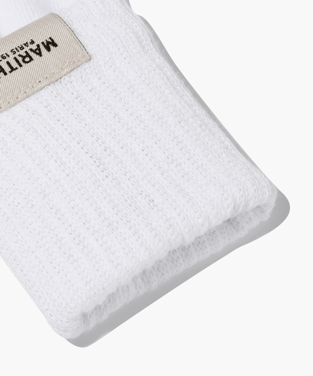 Marithe & Francois Girbaud - Regular Logo Socks (White) product image 5 | TRAB K-Fashion Australia