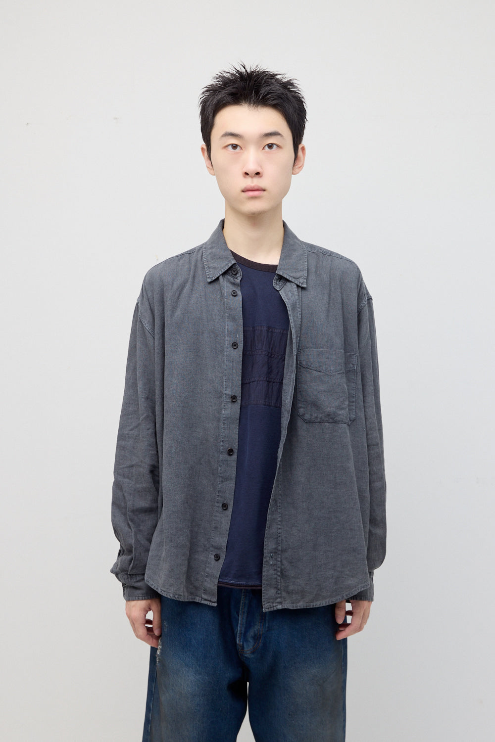 Hatchingroom - L.R Shirt (Faded Grey) product image 7 | TRAB K-Fashion Australia