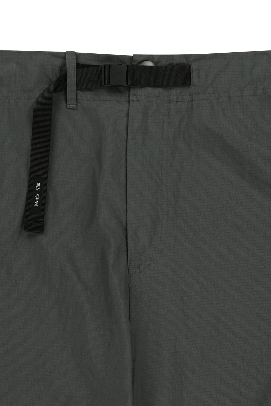 Matin Kim - Strap Belted Pants (Charcoal) product image 3 | TRAB K-Fashion Australia