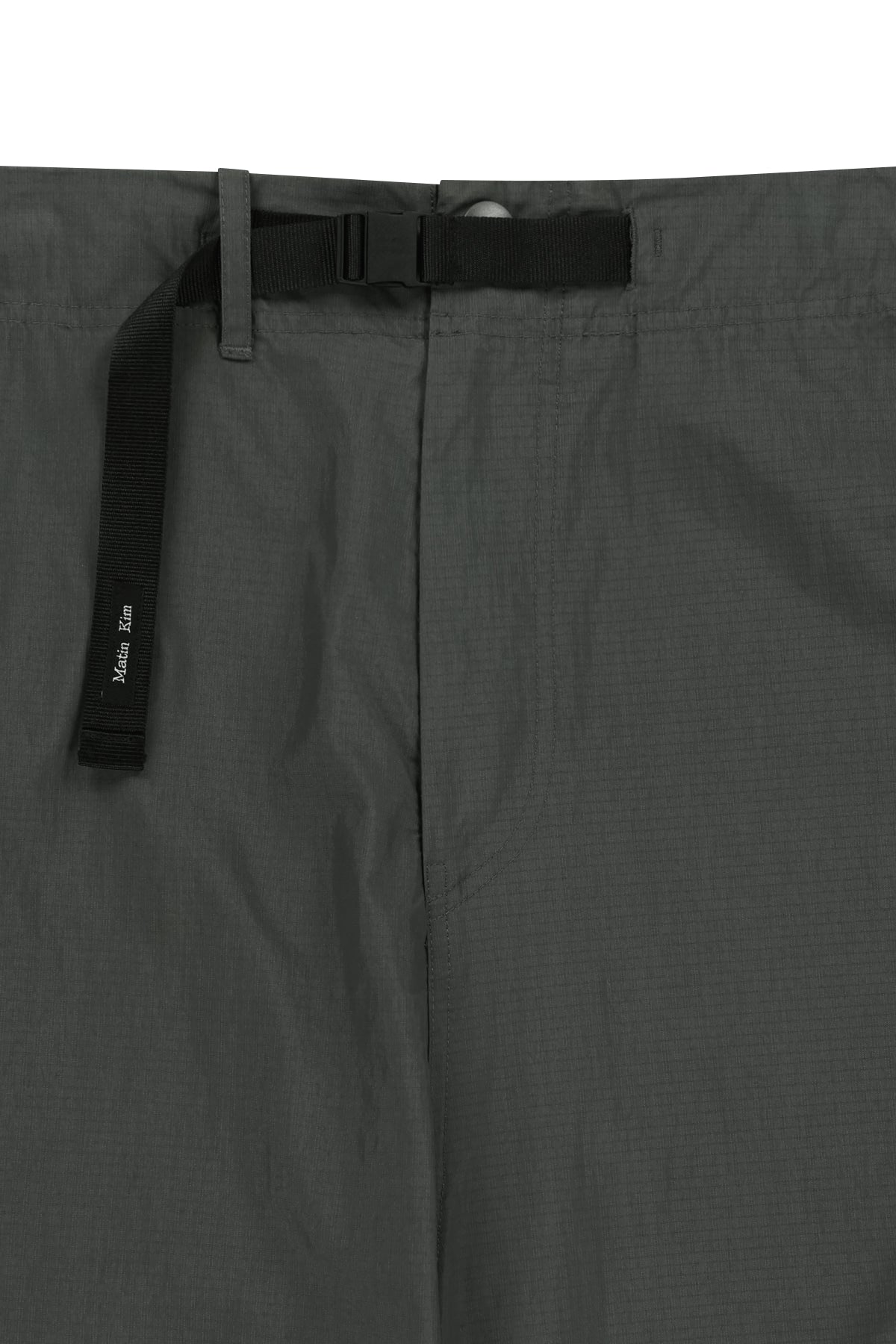 Matin Kim - Strap Belted Pants (Charcoal) product image 3 | TRAB K-Fashion Australia
