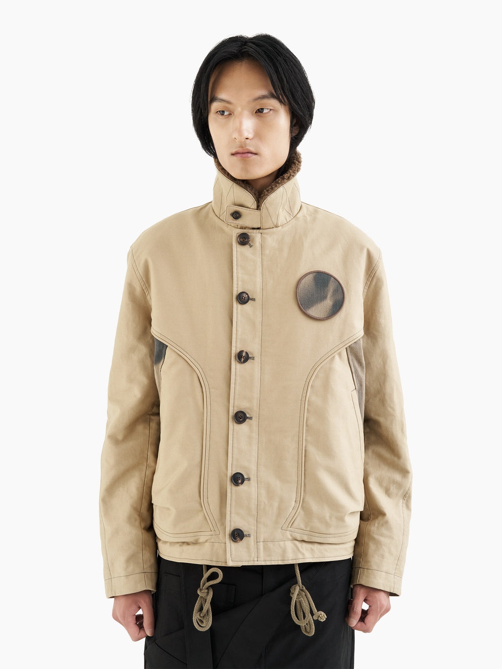 Jiyong Kim - Sun-Bleached Deck Jacket (Brown) product image 2 | TRAB K-Fashion Australia