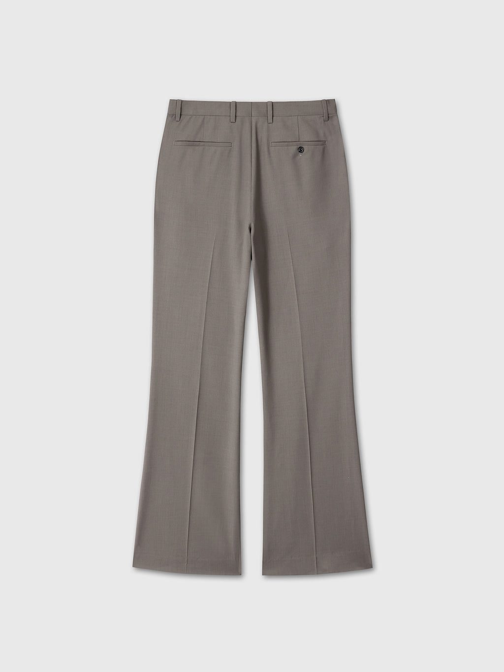 Tonywack - Tropical Wool Flared Trousers (Taupe) product image 11 | TRAB K-Fashion Australia