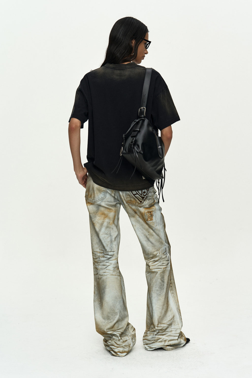 Andersson Bell - Spray Bootscut Jeans (Sky Blue) product image 9 | TRAB K-Fashion Australia