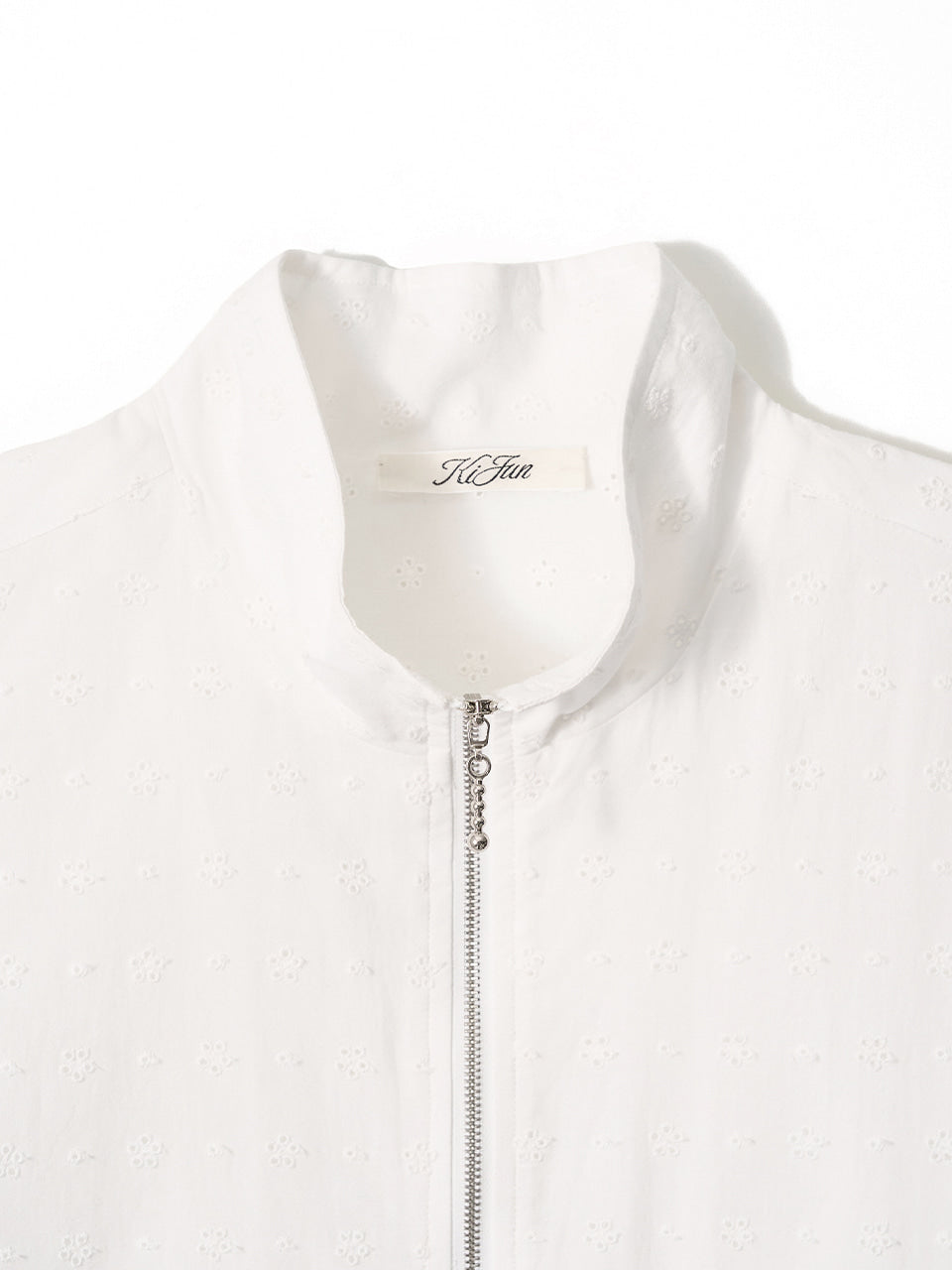 Kijun - Punching Lace Blouson (Off-White) product image 11 | TRAB K-Fashion Australia