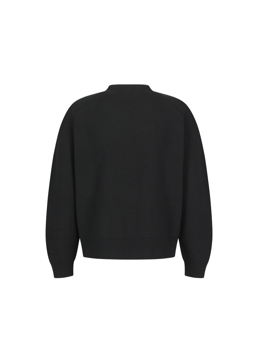 Amomento - Men's rounded sleeve cardigan (Black) product image 6 | TRAB K-Fashion Australia
