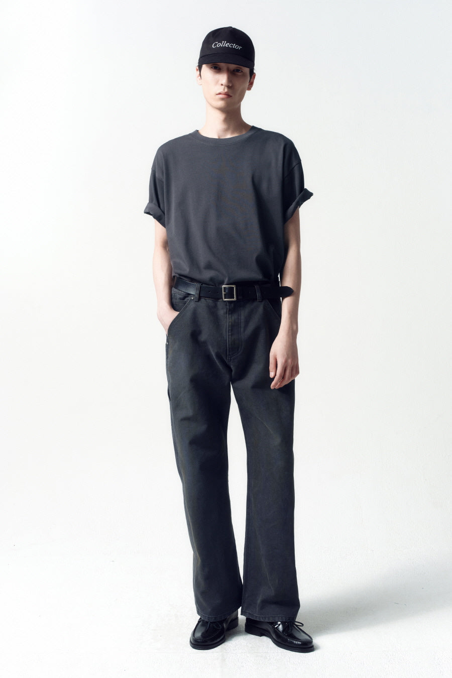 Insilence - Hard Duck Vintage Work Pants (Charcoal) product image 7 | TRAB K-Fashion Australia