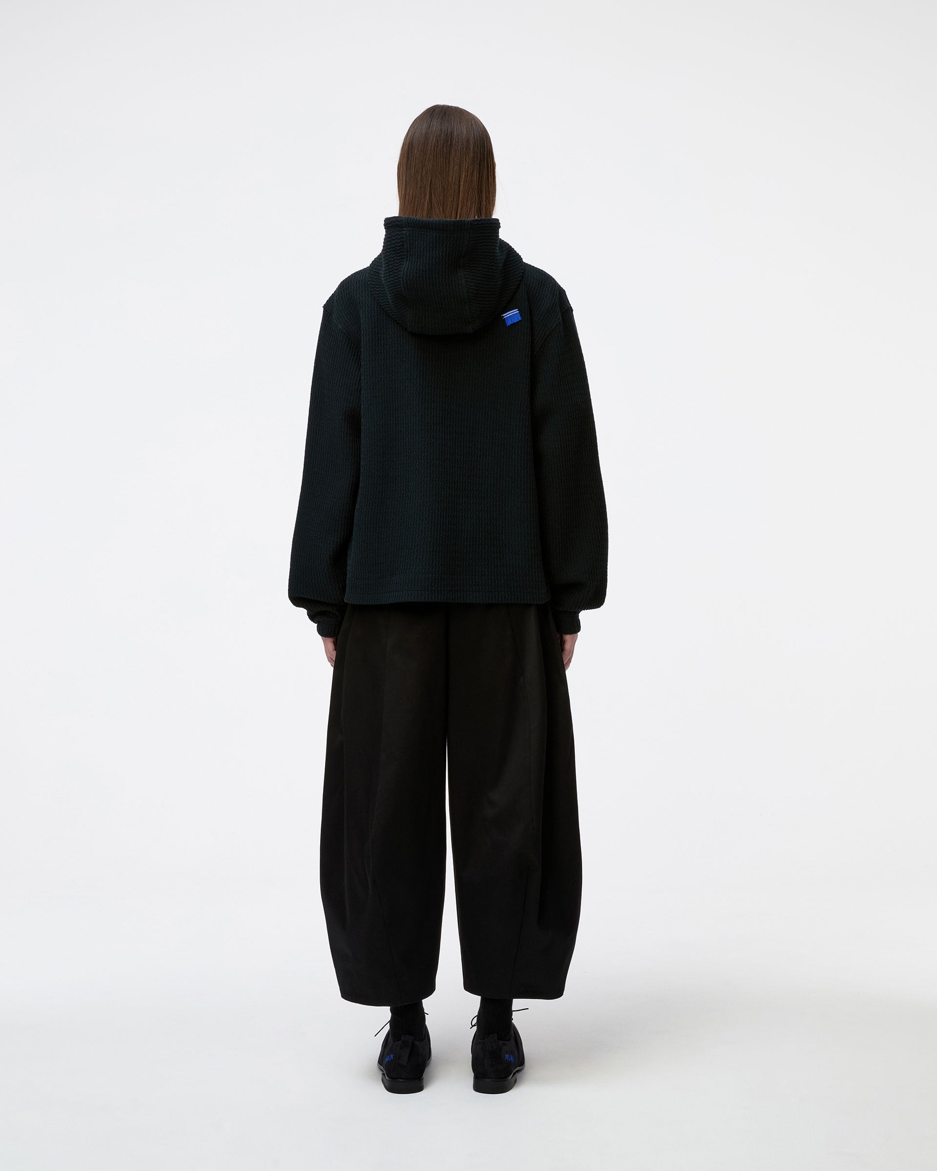 Ader Error - Lunel Hoodie Zip-Up Product. 30 (Noir) product image 3 | TRAB K-Fashion Australia