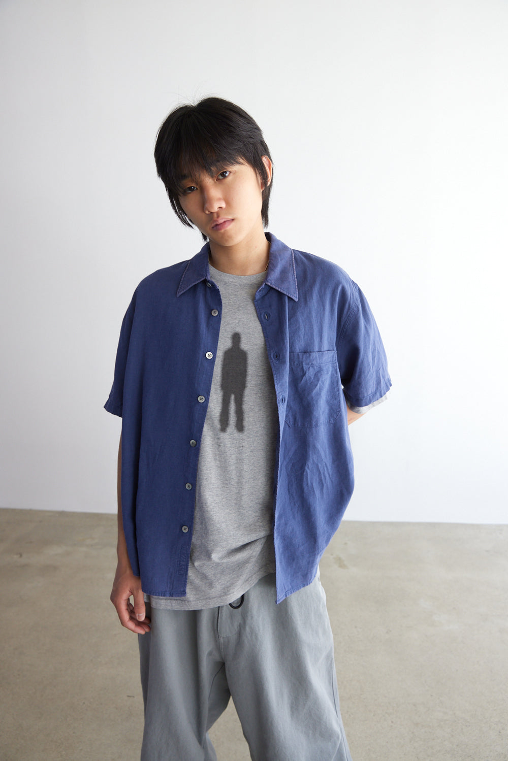 Hatchingroom - VTG Ghost Tee 1/2 Washed (M.Grey) product image 7 | TRAB K-Fashion Australia