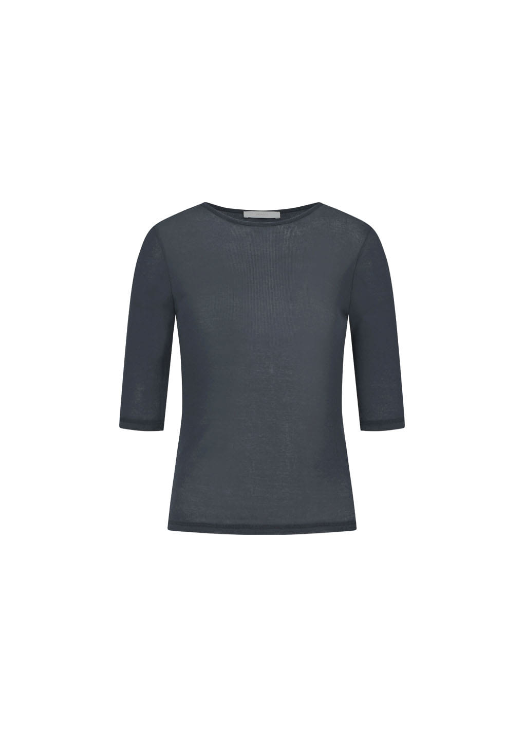 Amomento - Round Short Sleeve T-shirt (Charcoal) product image 2 | TRAB K-Fashion Australia