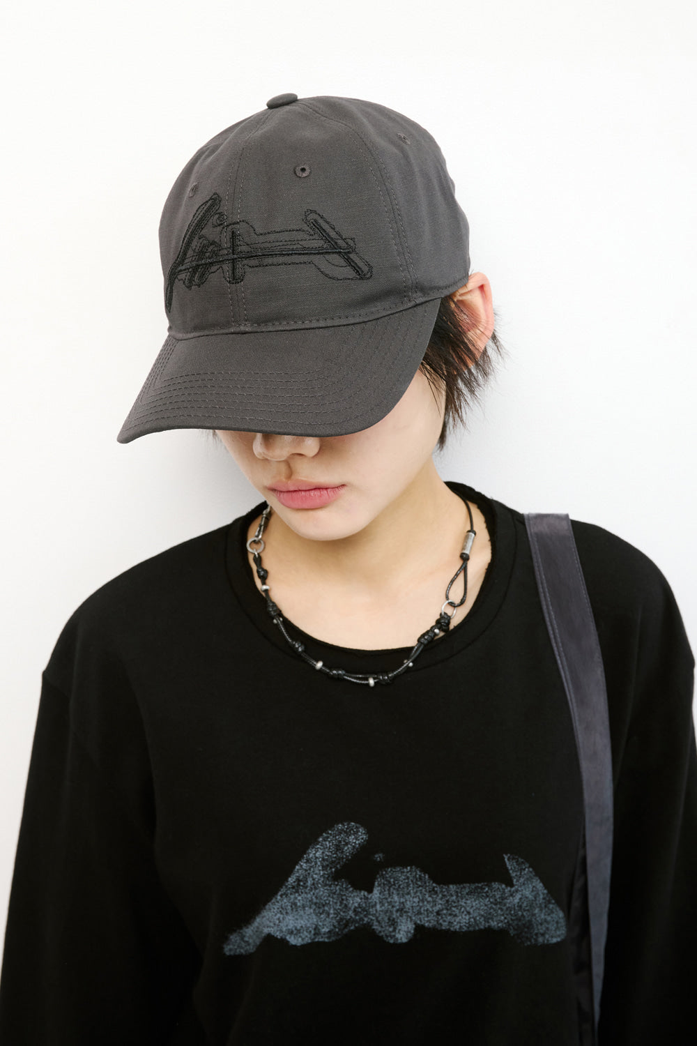 Hatchingroom - Electric Thread Cap (Charcoal) product image 4 | TRAB K-Fashion Australia