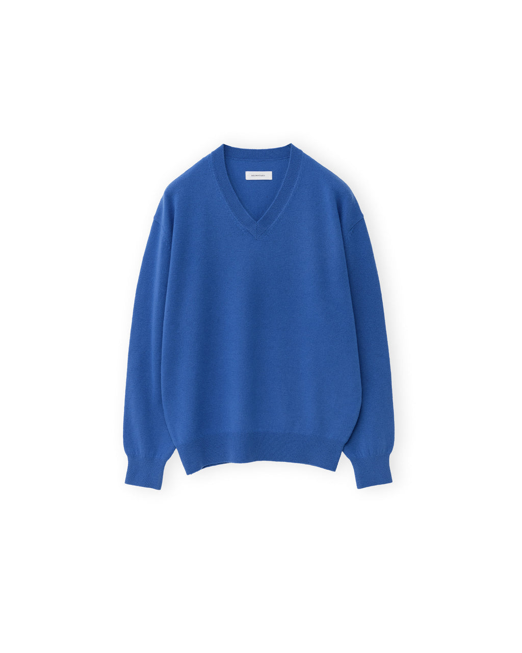 Brownyard - Extra Super Fine V Neck Knit (Blue) product image 6 | TRAB K-Fashion Australia