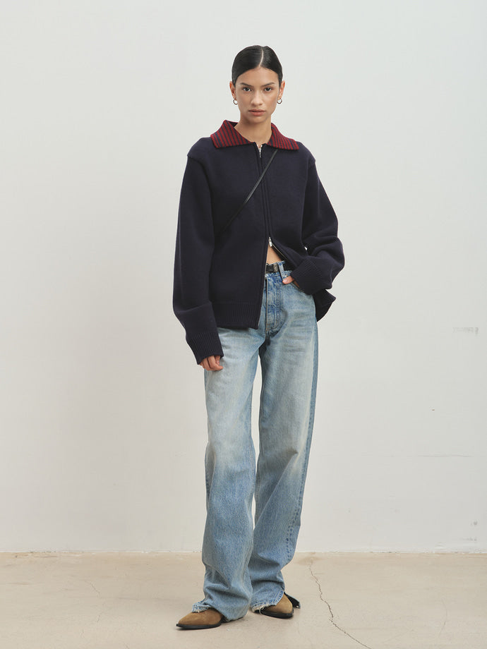 Tonywack - Straight Denim Trousers (Washed Blue) product image 2 | TRAB K-Fashion Australia