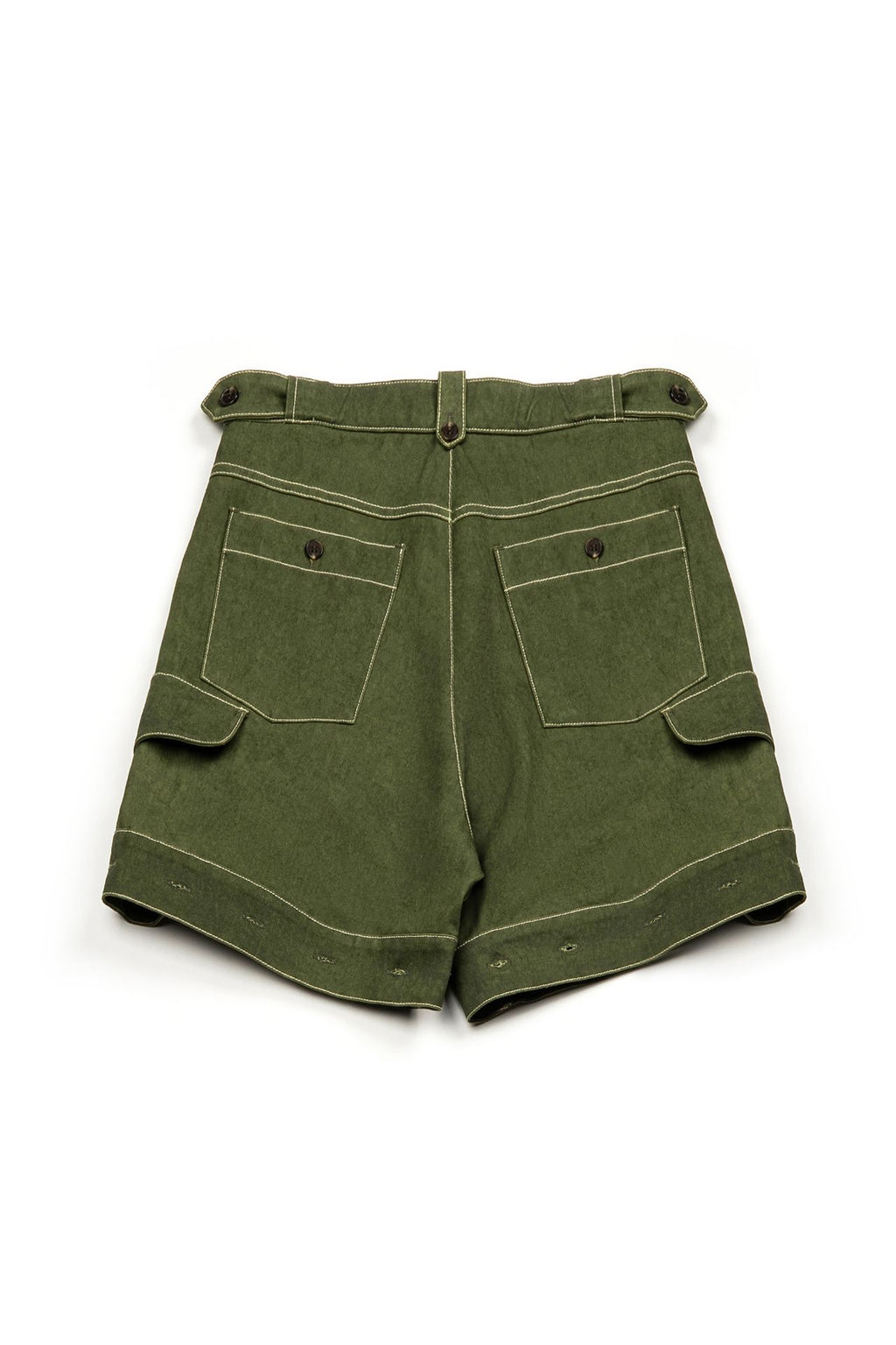 Ioedle - Assembled Cargo Pants With Screws Loosened (Green) product image 5 | TRAB K-Fashion Australia