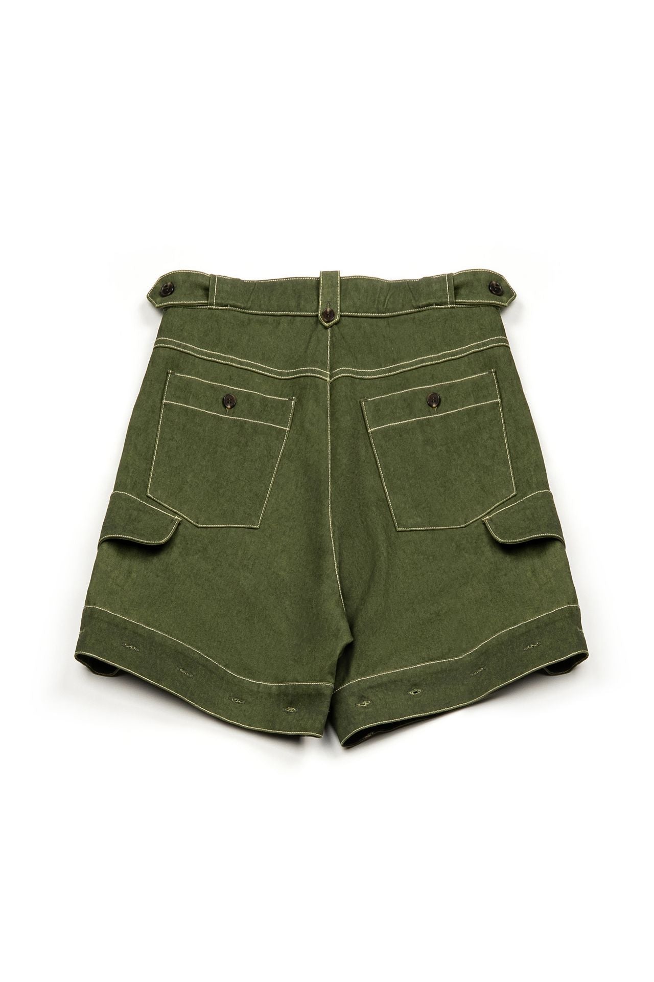 Ioedle - Assembled Cargo Pants With Screws Loosened (Green) product image 5 | TRAB K-Fashion Australia