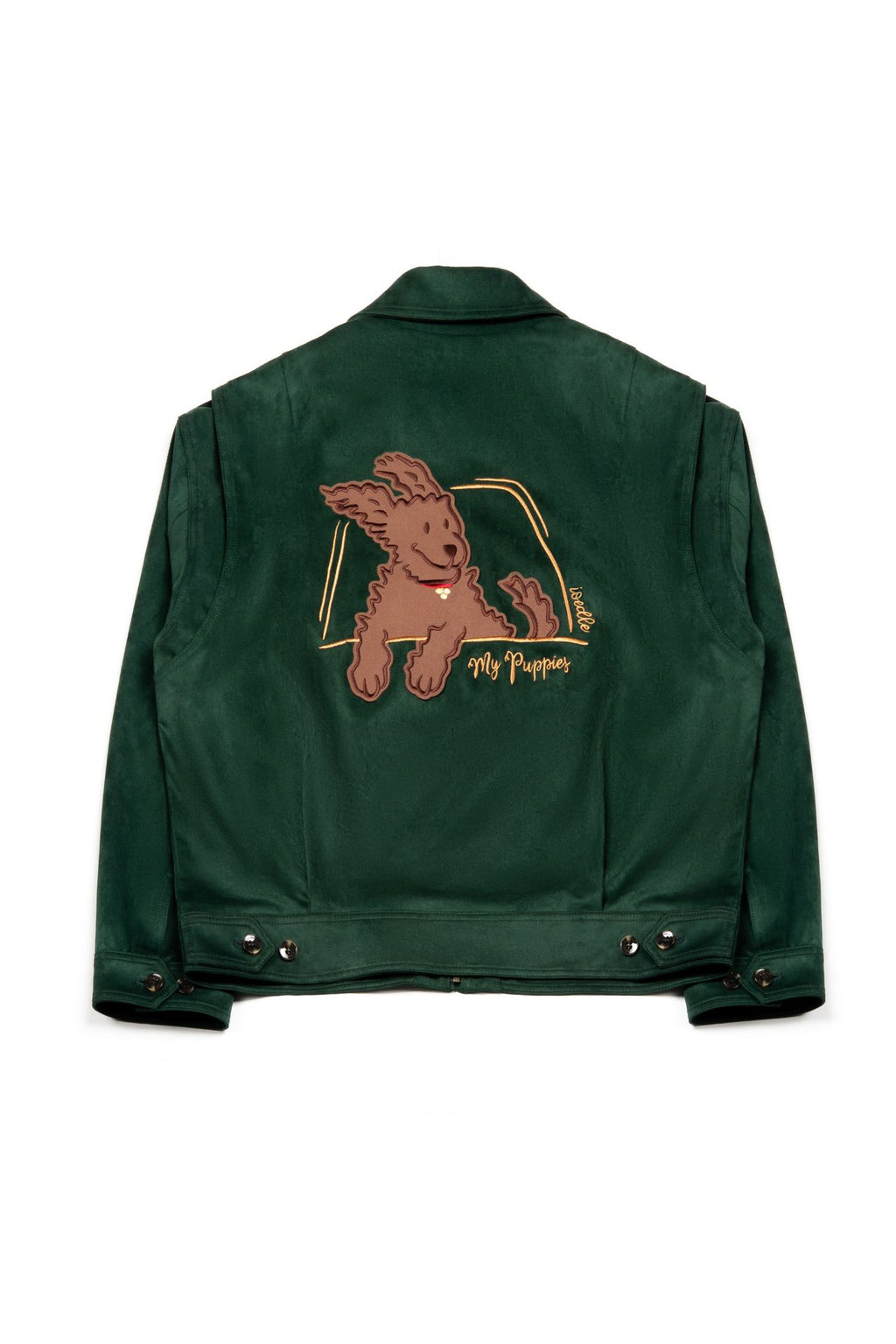 Ioedle - Dog Jacket Going To See Grandma (Green) product image 3 | TRAB K-Fashion Australia