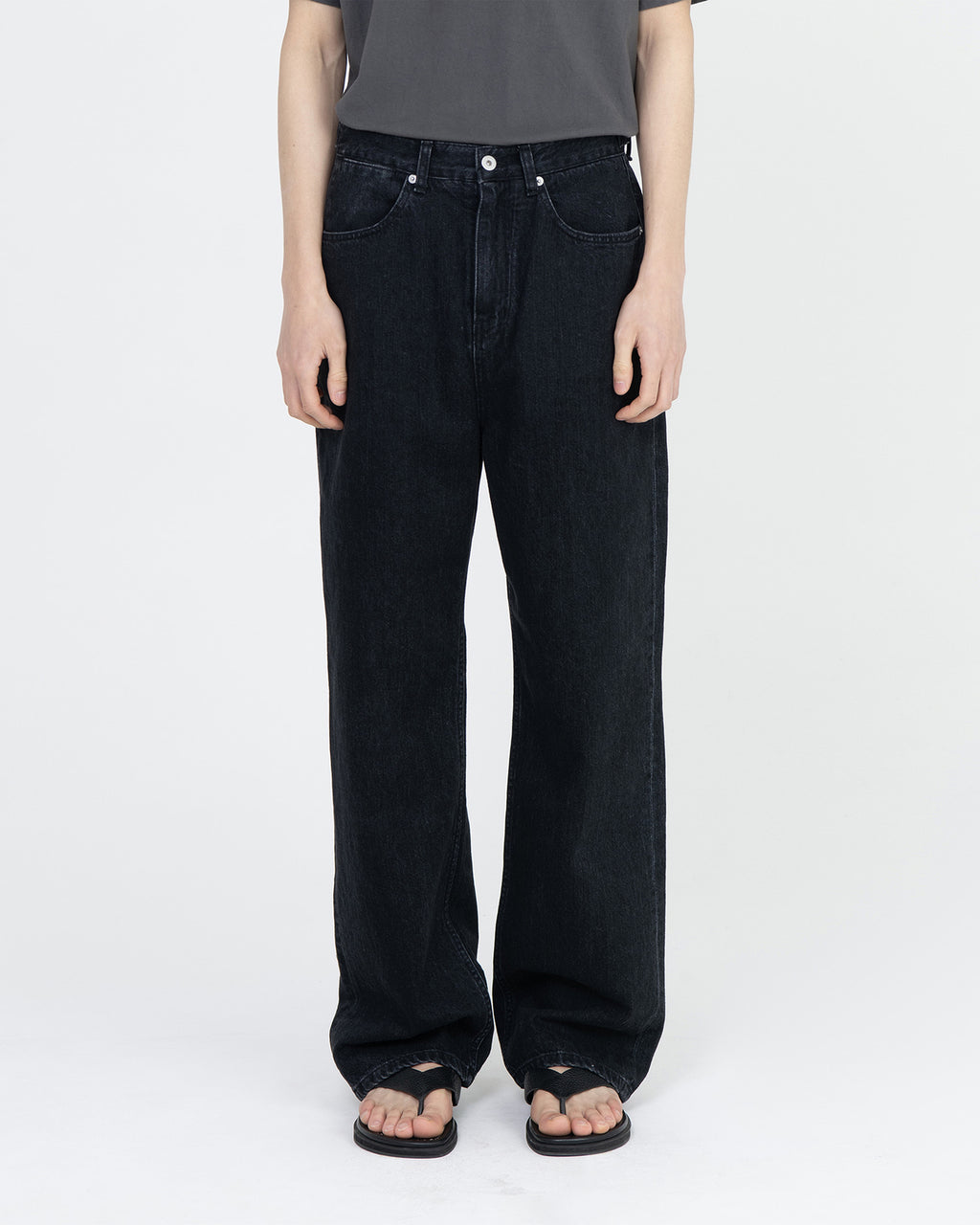 Brownyard - Straight Denim (Washed Black) product image 1 | TRAB K-Fashion Australia