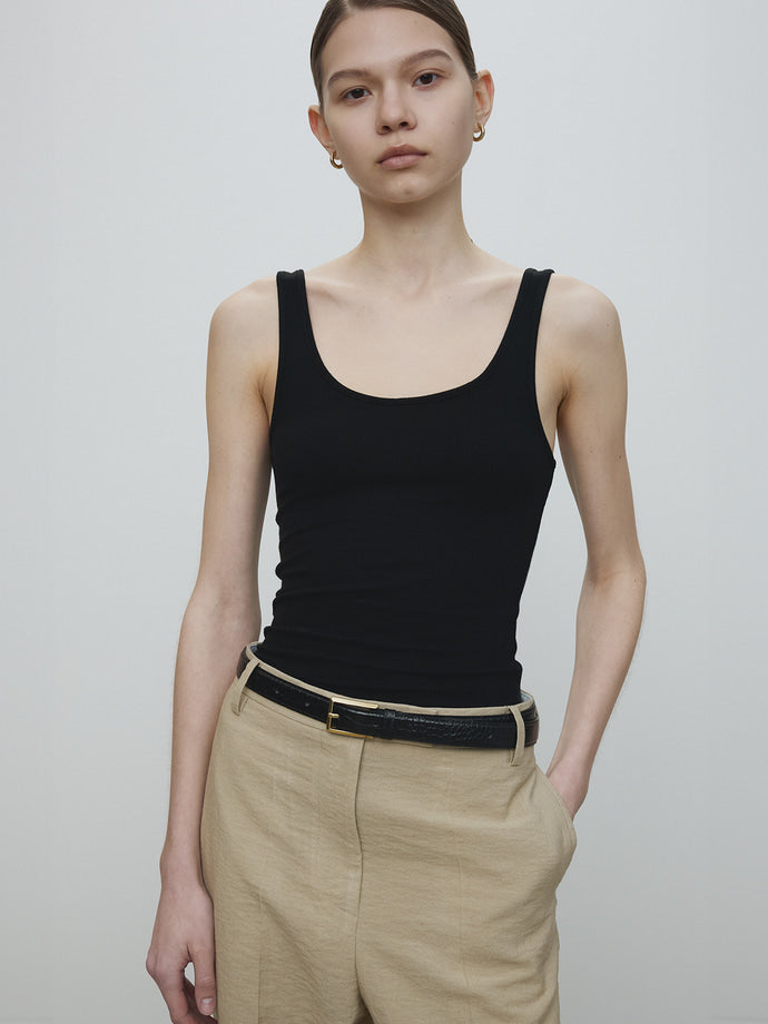 Tonywack - Linen Twill Straight Trousers (Sand) product image 3 | TRAB K-Fashion Australia