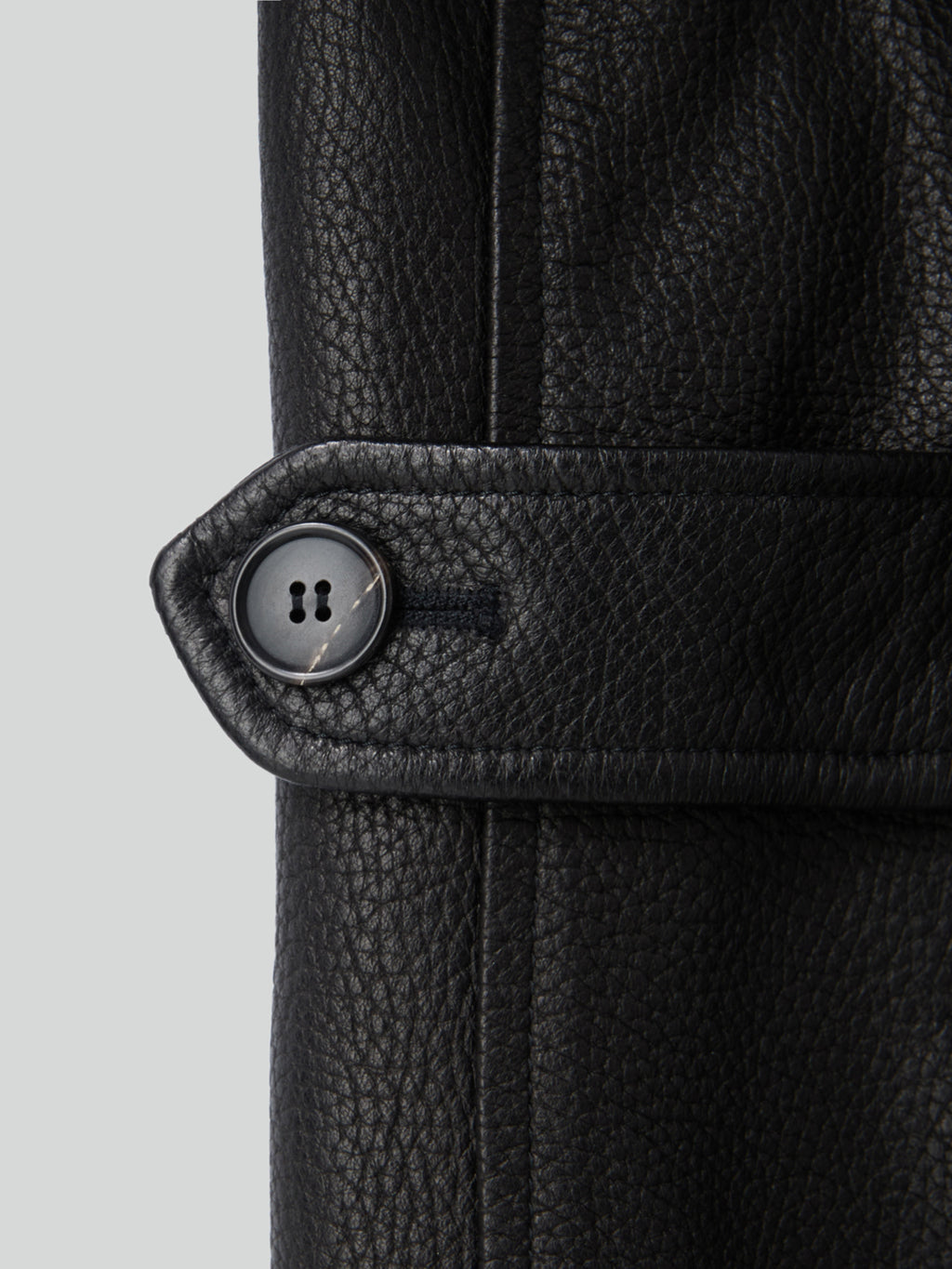 Recto - Vintage Leather Chore Jacket (Black) product image 8 | TRAB K-Fashion Australia