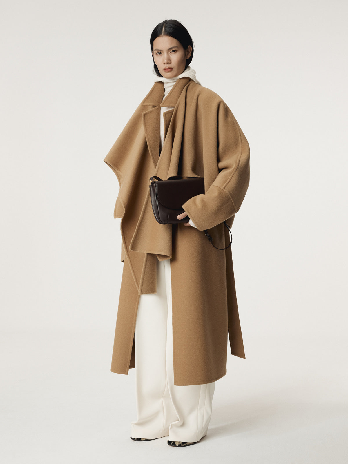 Recto - Classic Belted Handmade Coat (Desert) product image 8 | TRAB K-Fashion Australia