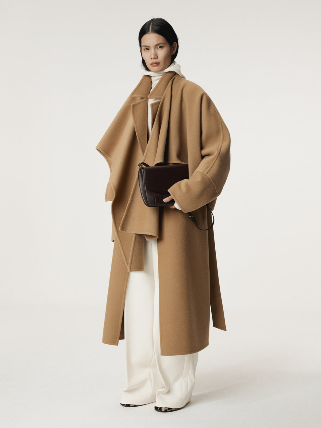 Recto - Classic Belted Handmade Coat (Desert) product image 8 | TRAB K-Fashion Australia