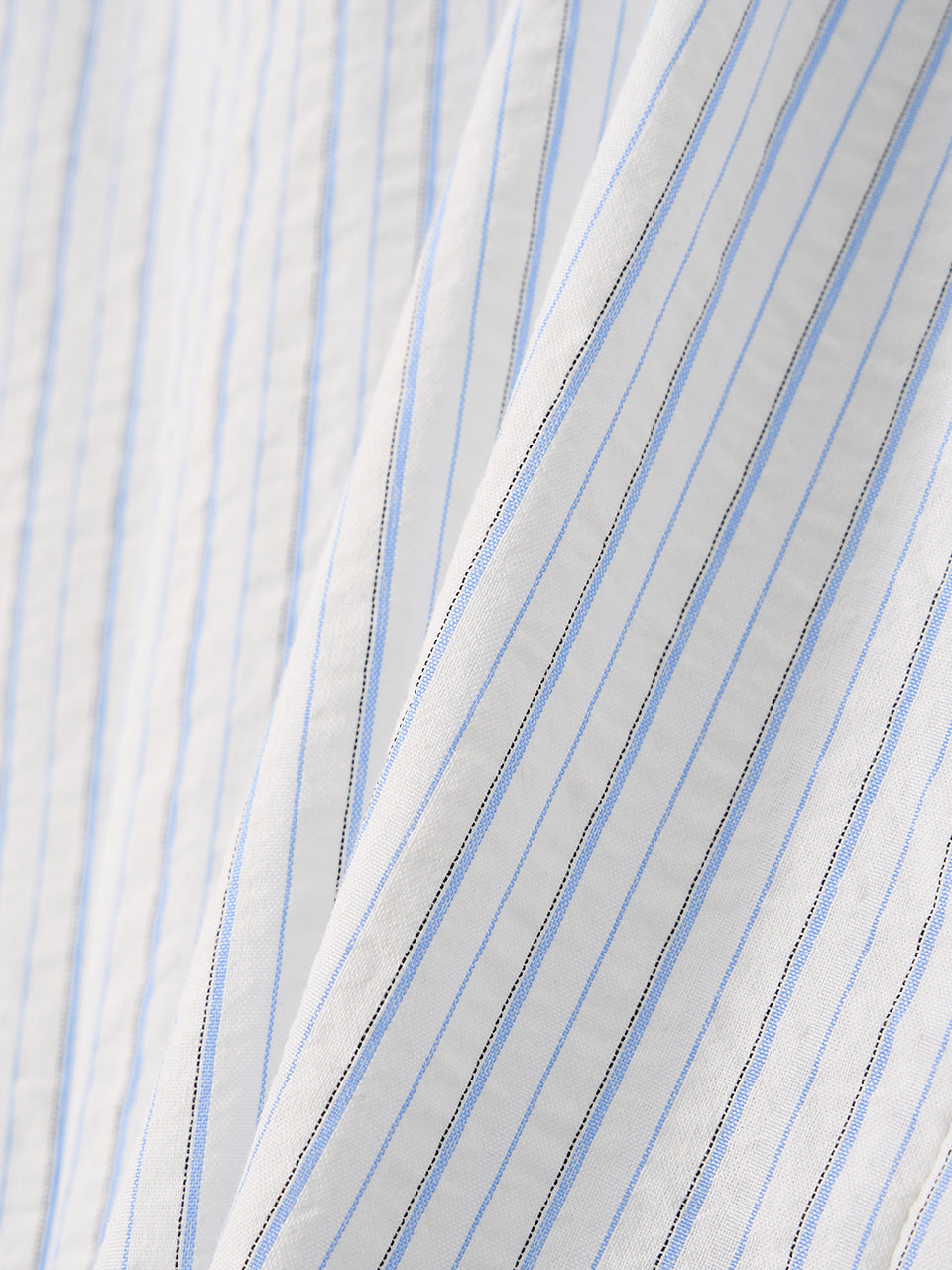 Kijun - Ruffle Detail Shirt (Sky Blue) product image 13 | TRAB K-Fashion Australia