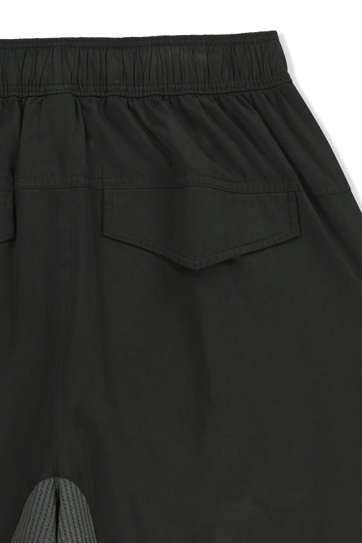 Matin Kim - Waffle Color Block Track Pants (Black) product image 6 | TRAB K-Fashion Australia