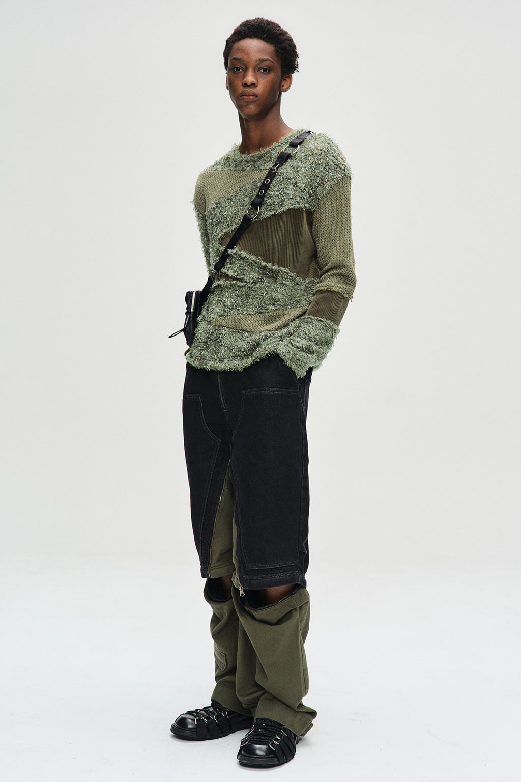 Andersson Bell - Harness Pocket Cross Bag (Black) product image 3 | TRAB K-Fashion Australia