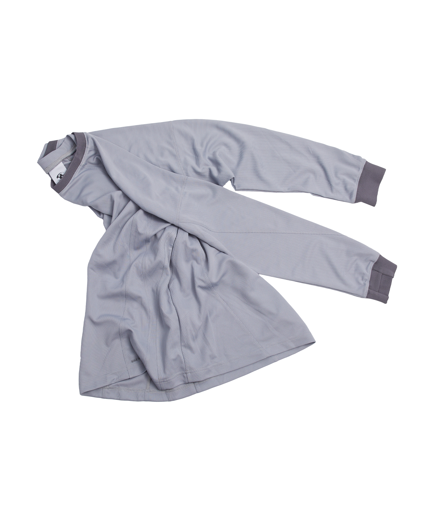 San San Gear - Placket Long Sleeves (Grey) product image 8 | TRAB K-Fashion Australia