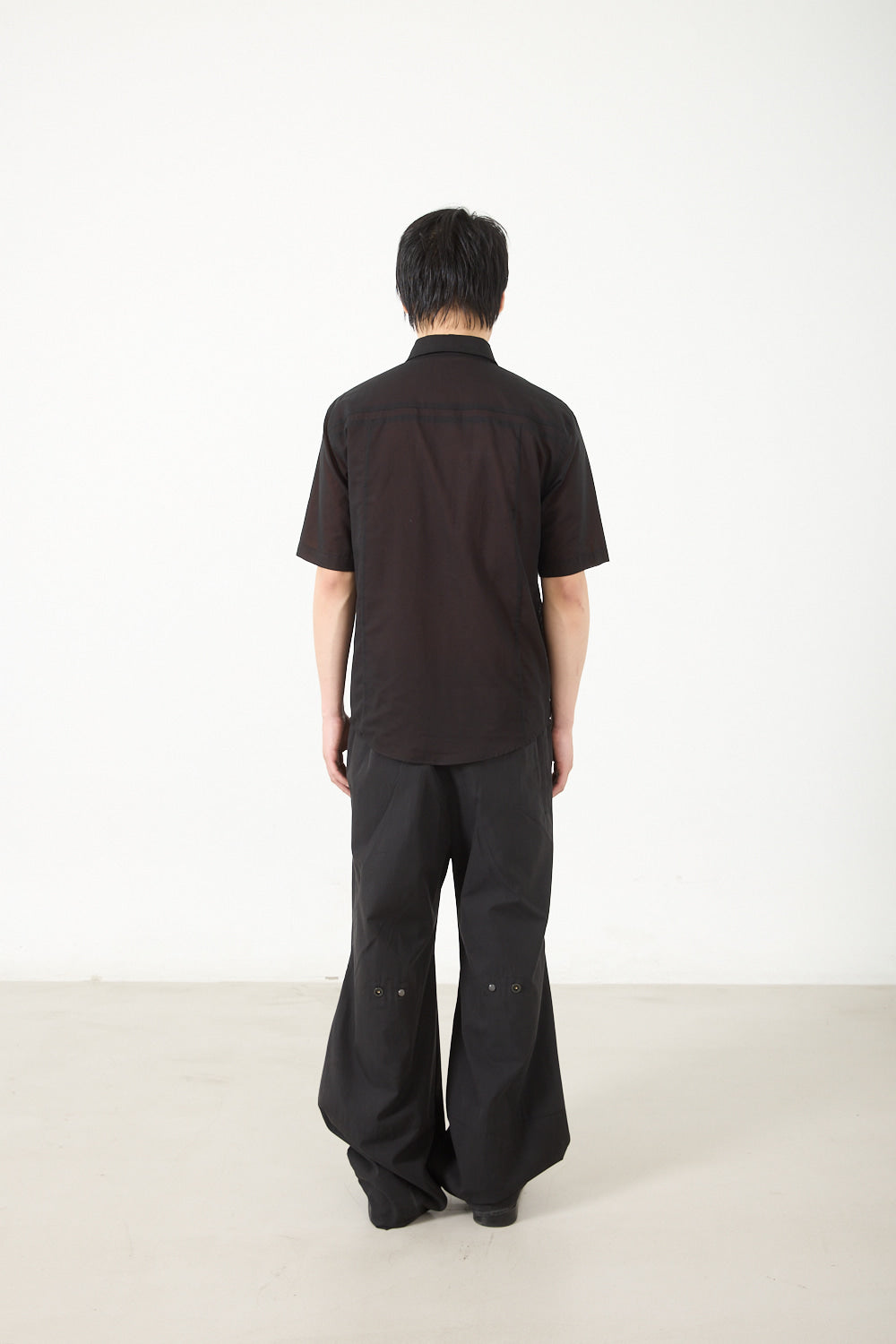 Hatchingroom - Reversible Two Face Shirt (Black/Orange) product image 12 | TRAB K-Fashion Australia