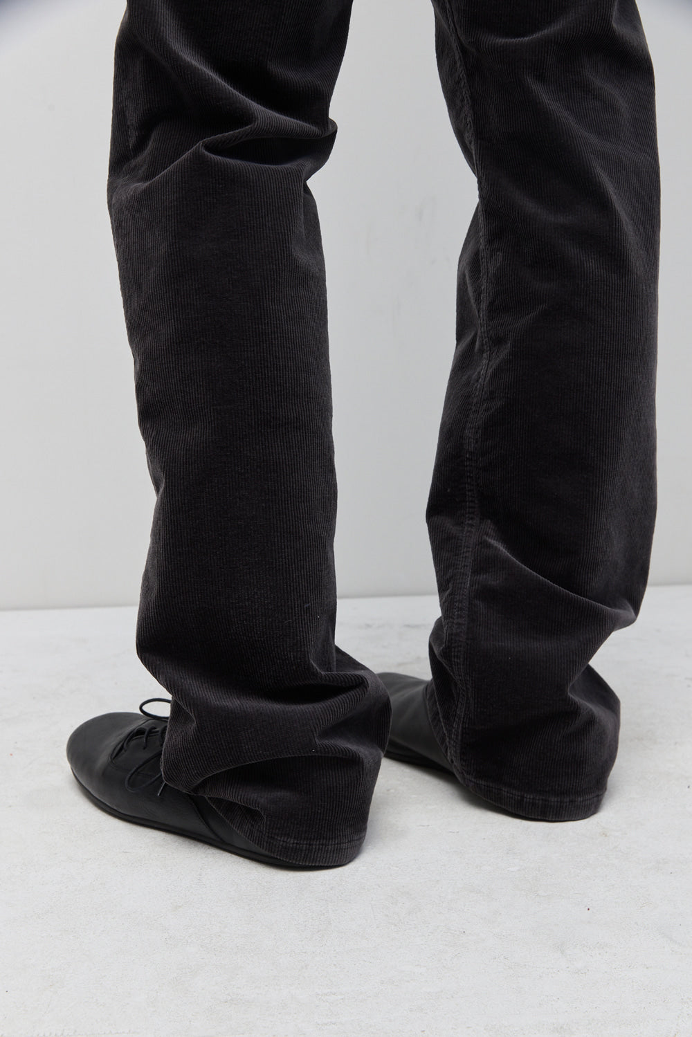 Hatchingroom - Flare Pants Corduroy (Washed Purple Charcoal) product image 16 | TRAB K-Fashion Australia