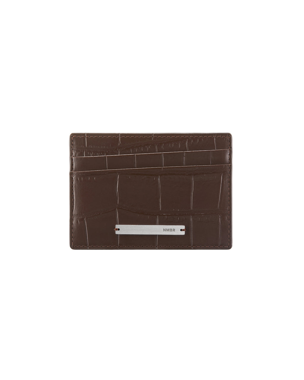 Numbering - Croc Leather Card Holder #1060 product image 2 | TRAB K-Fashion Australia