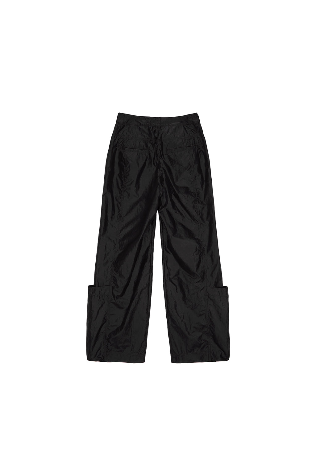 Matin Kim - Loose Pocket Nylon Pants (Black) product image 2 | TRAB K-Fashion Australia