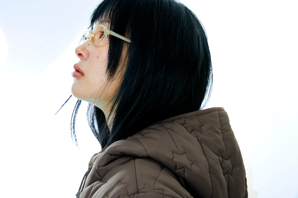 Coyseio - Fluffy Light Padded Jacket (Brown) product image 7 | TRAB K-Fashion Australia