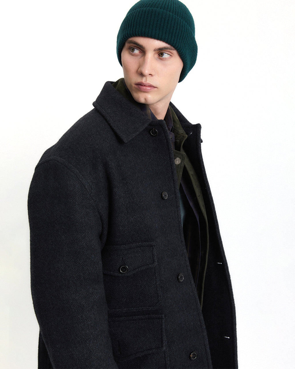 Eastlogue - Shooting Coat (Ash Black) product image 3 | TRAB K-Fashion Australia