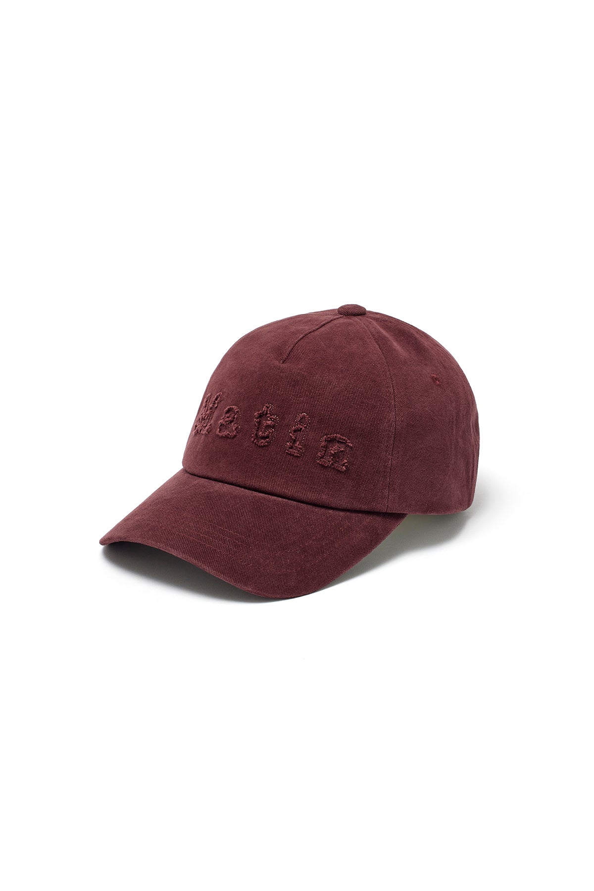 Matin Kim - Matin Reverse Logo Ball Cap (Burgundy) product image 2 | TRAB K-Fashion Australia