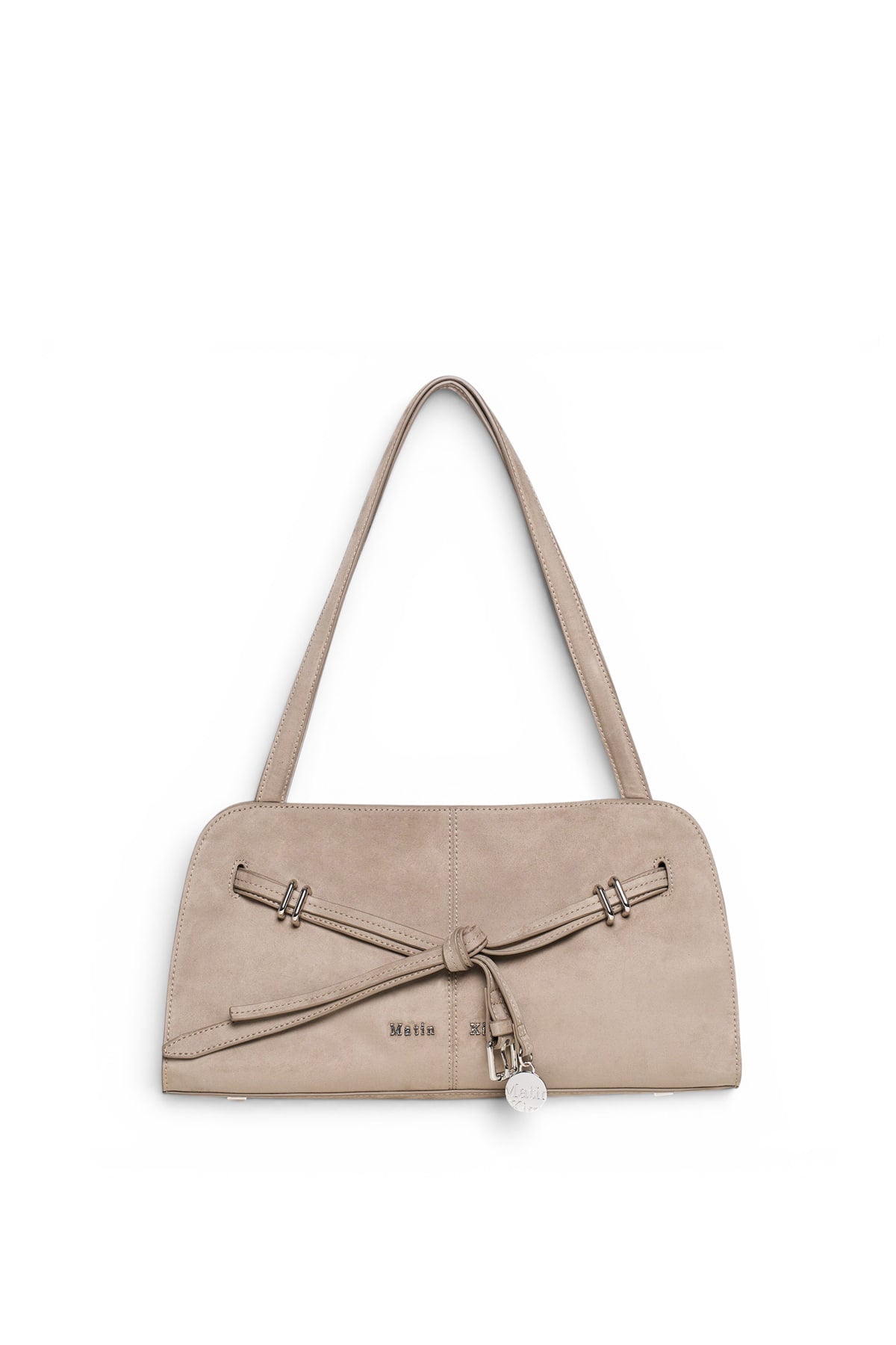 Matin Kim - Drop Tail Mellow Shoulder Bag (Beige) product image 1 | TRAB K-Fashion Australia