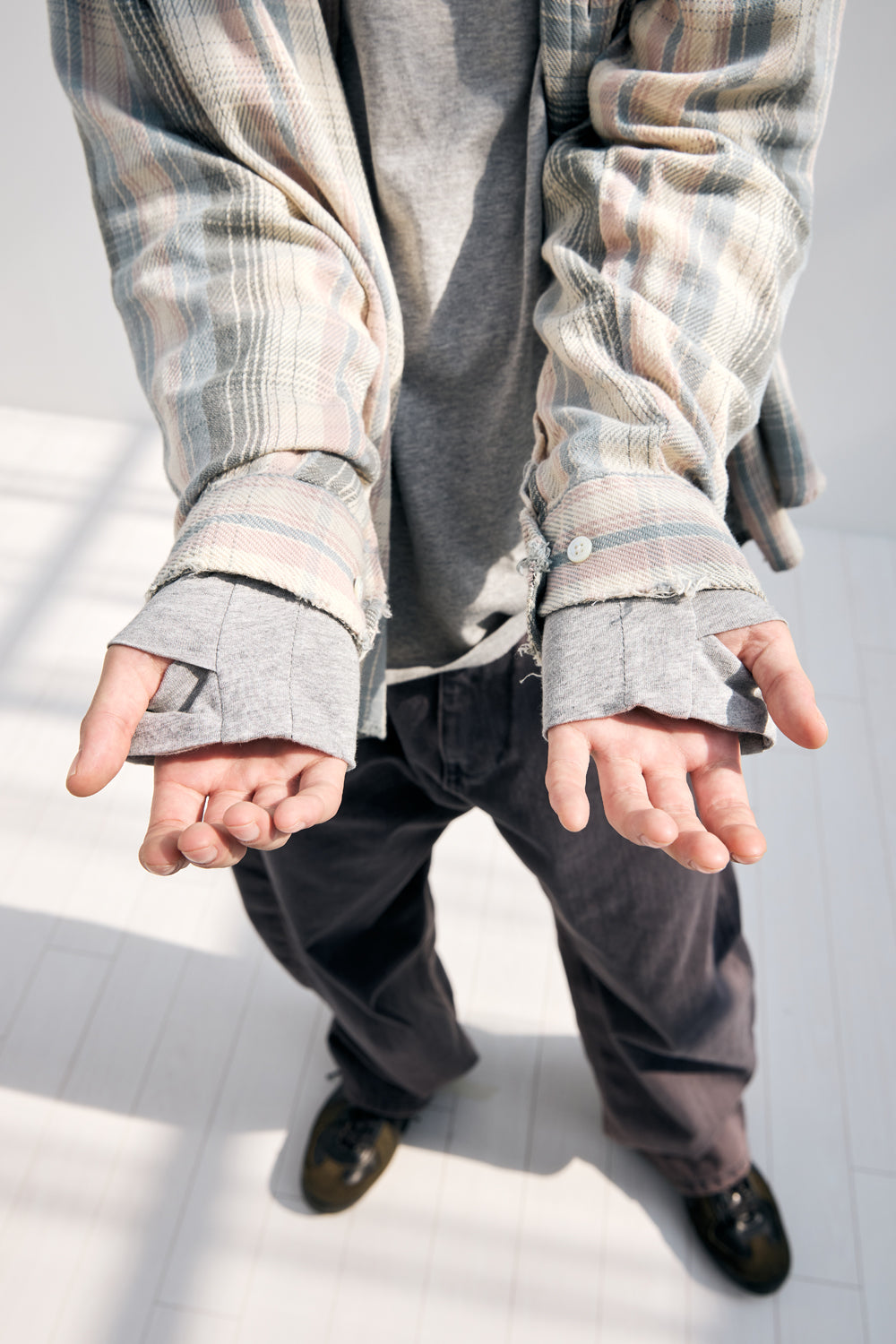 Hatchingroom - Dis Shirt Check Ice (Cream) product image 6 | TRAB K-Fashion Australia